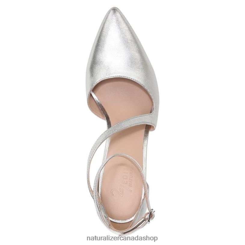 Pumps | CA Naturalizer Women 27 Edit Abilyn Pump Silver Leather 8LFNB133