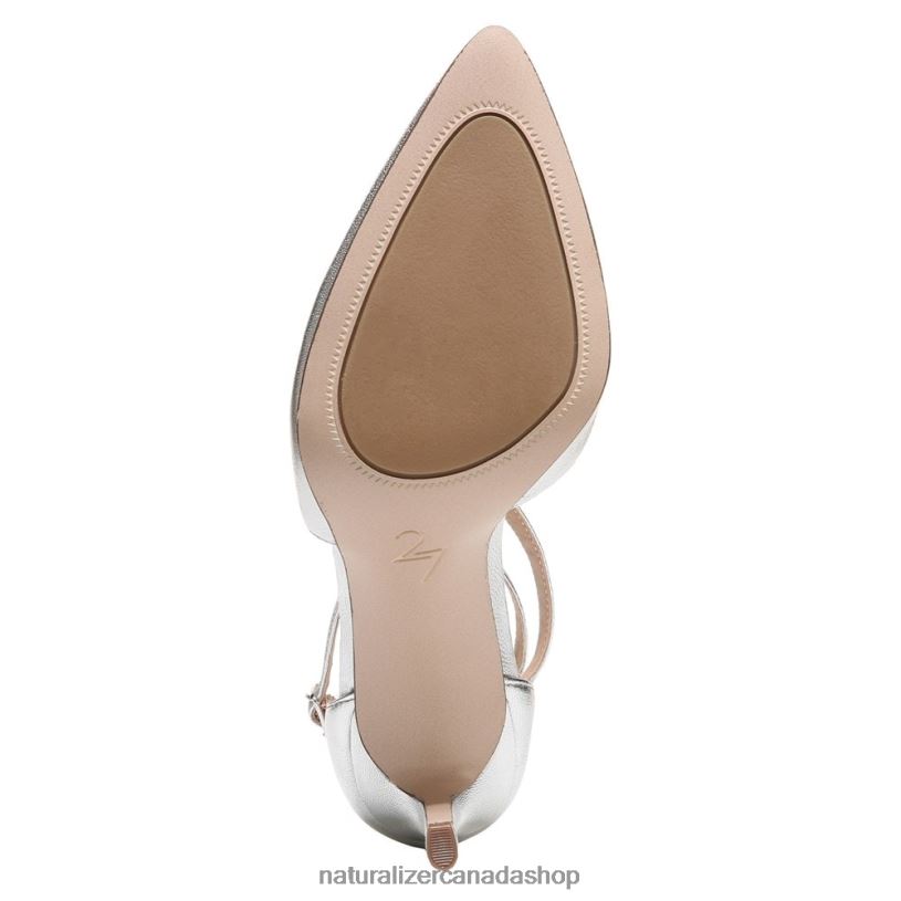 Pumps | CA Naturalizer Women 27 Edit Abilyn Pump Silver Leather 8LFNB133