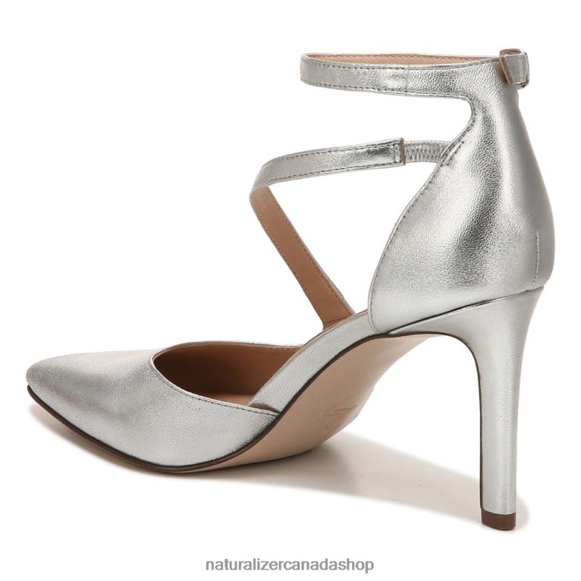 Pumps | CA Naturalizer Women 27 Edit Abilyn Pump Silver Leather 8LFNB133