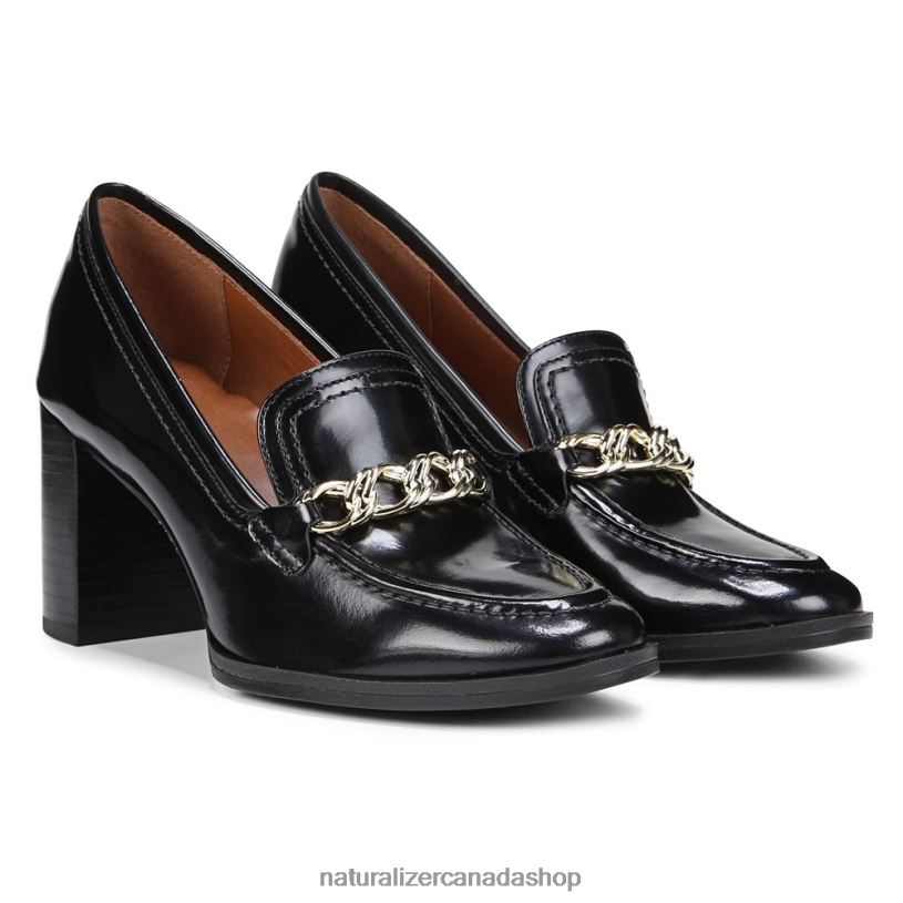 Pumps | CA Naturalizer Women 27 Edit Bliss Pump Black Leather 8LFNB36