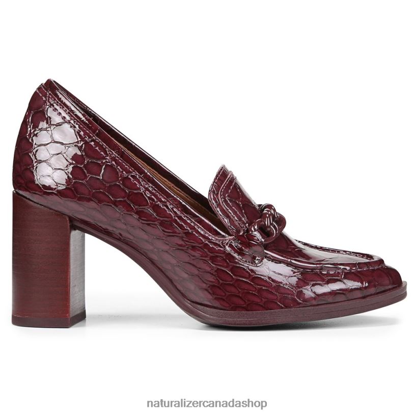 Pumps | CA Naturalizer Women 27 Edit Bliss Pump Cabernet Sauvignon Croc Leathe 8LFNB35