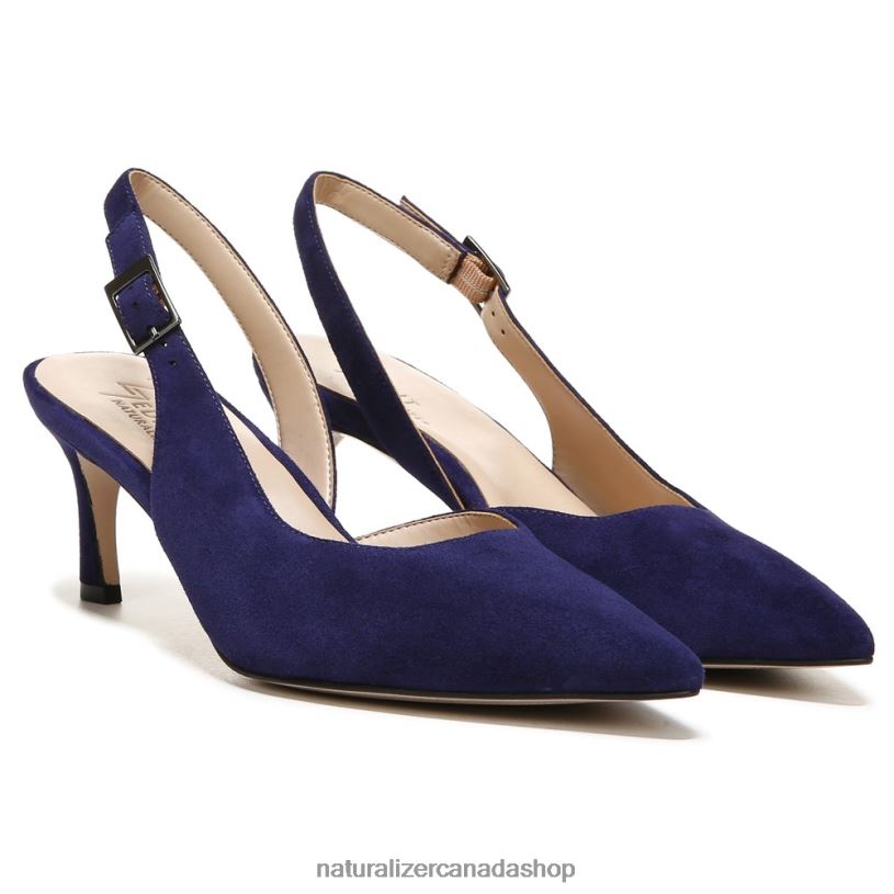 Pumps | CA Naturalizer Women 27 Edit Felicia Pump Blue Suede 8LFNB148