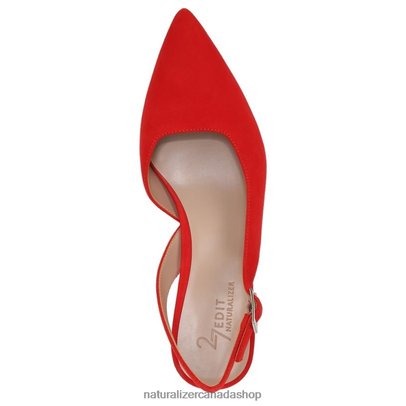 Pumps | CA Naturalizer Women 27 Edit Felicia Pump Retro Poppy Red Leather 8LFNB143