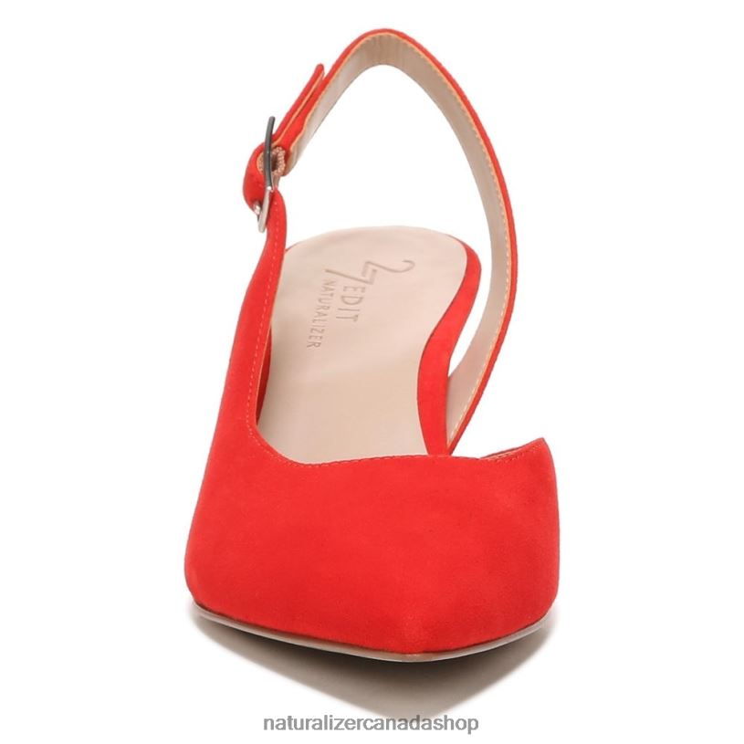 Pumps | CA Naturalizer Women 27 Edit Felicia Pump Retro Poppy Red Leather 8LFNB143