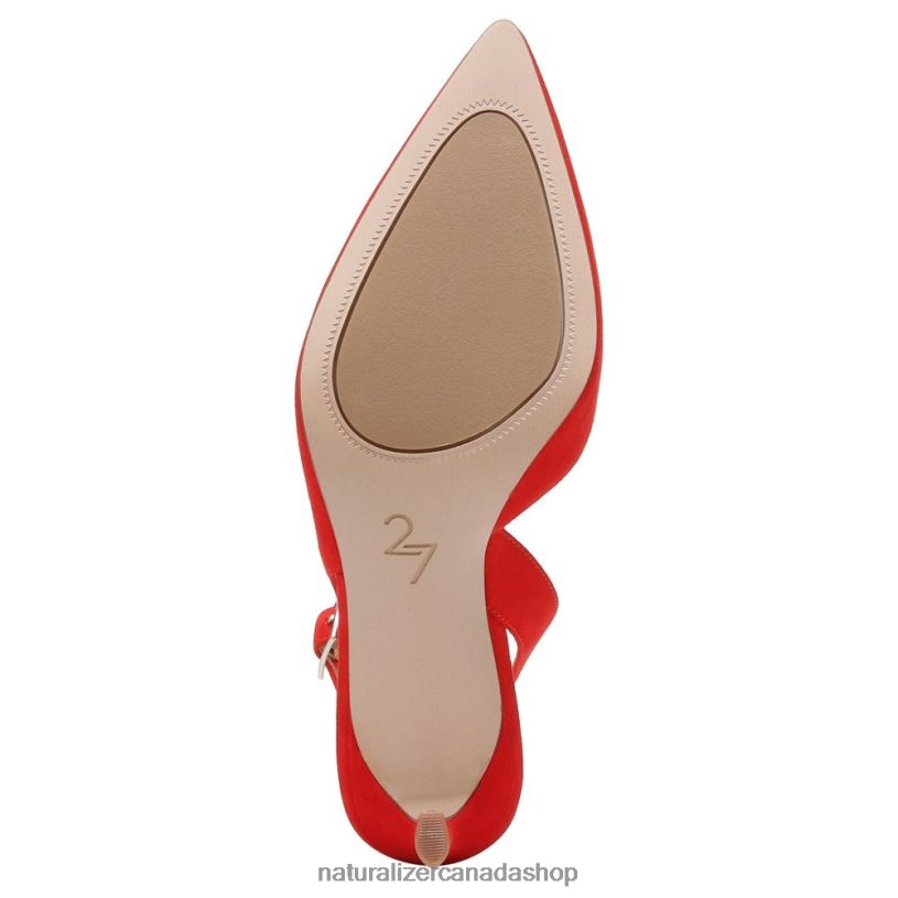 Pumps | CA Naturalizer Women 27 Edit Felicia Pump Retro Poppy Red Leather 8LFNB143