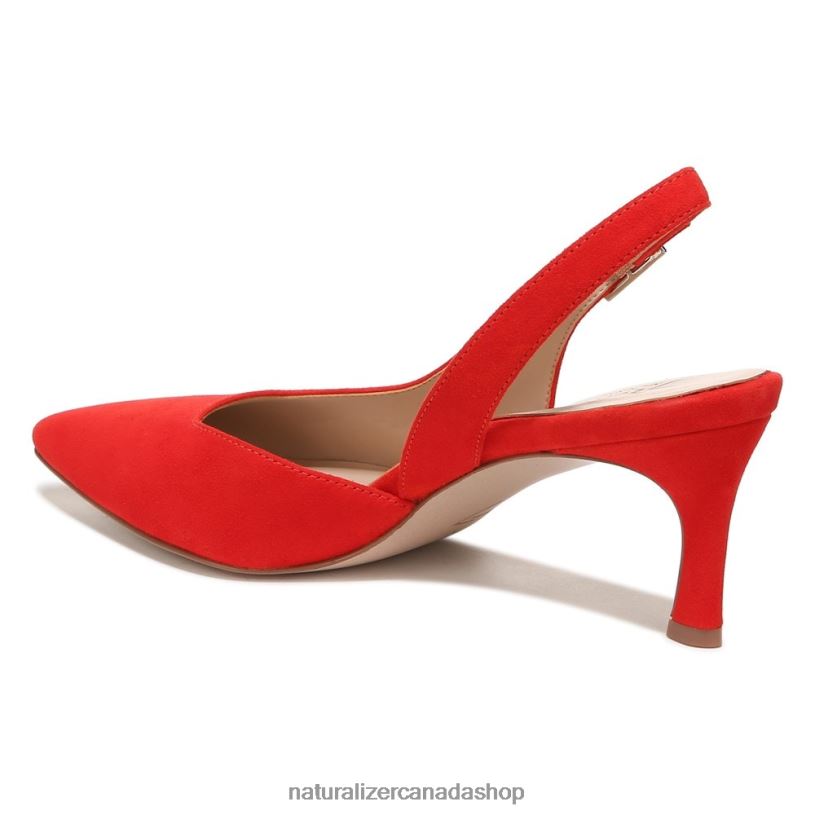 Pumps | CA Naturalizer Women 27 Edit Felicia Pump Retro Poppy Red Leather 8LFNB143