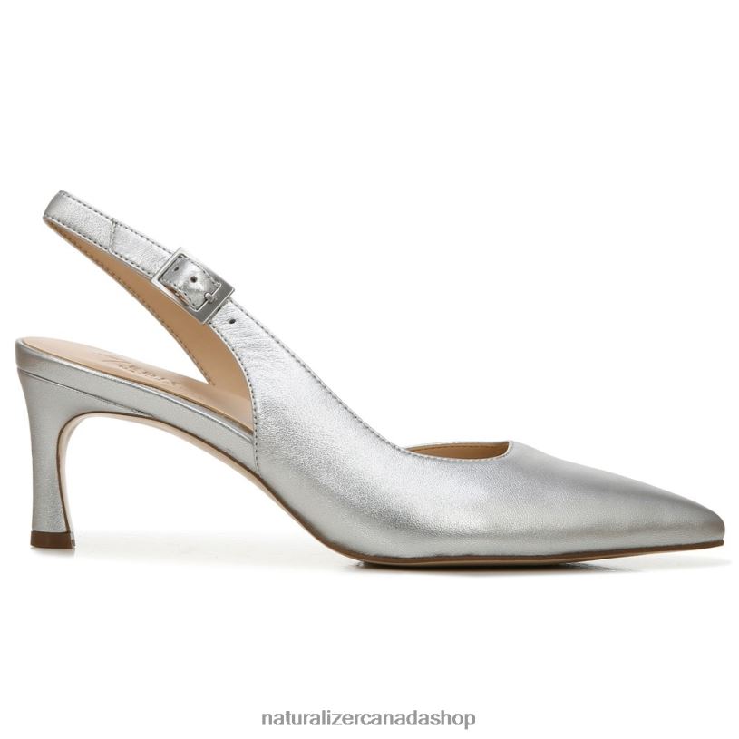 Pumps | CA Naturalizer Women 27 Edit Felicia Pump Silver Leather 8LFNB145