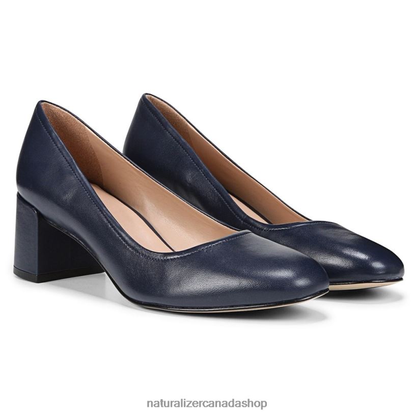 Pumps | CA Naturalizer Women 27 Edit Rebecca Pump French Navy Blue Leather 8LFNB418