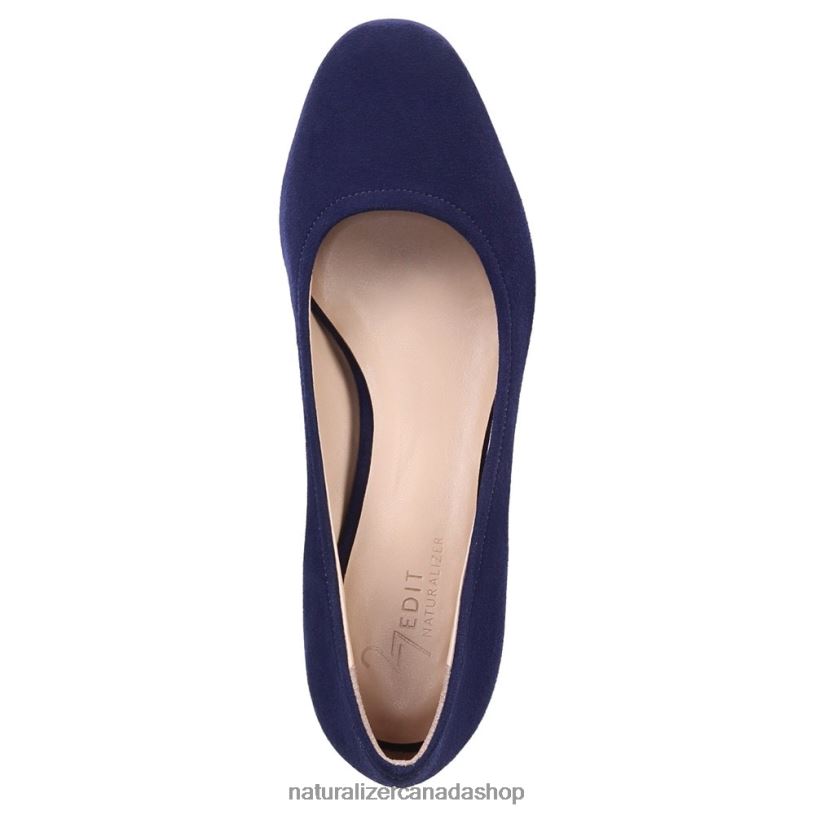 Pumps | CA Naturalizer Women 27 Edit Rebecca Pump Haven Blue Suede 8LFNB417