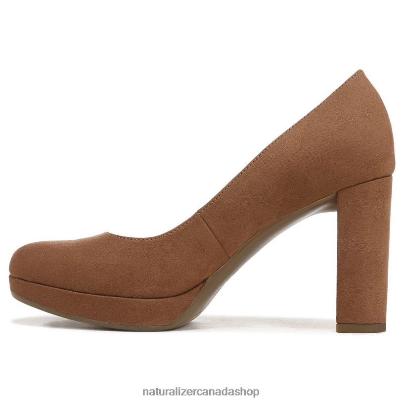 Pumps | CA Naturalizer Women Berlin Pump English Tea Brown Fabric 8LFNB413