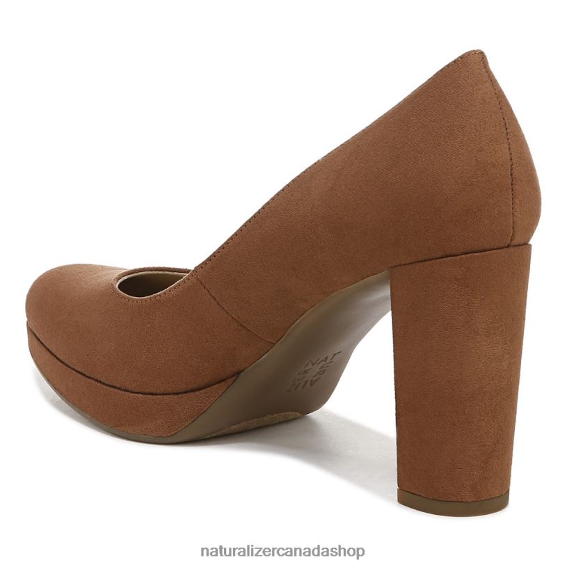 Pumps | CA Naturalizer Women Berlin Pump English Tea Brown Fabric 8LFNB413