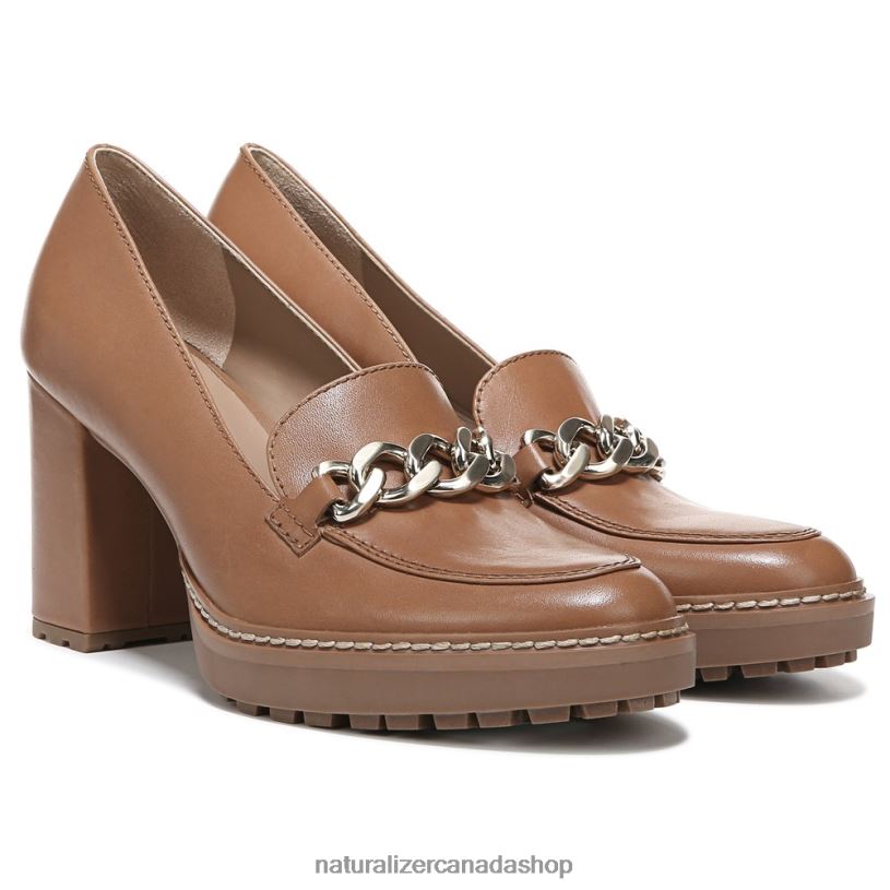 Pumps | CA Naturalizer Women Callie Moc English Tea Leather 8LFNB258