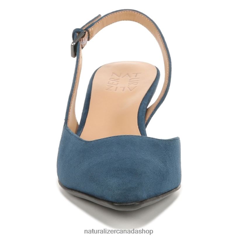 Pumps | CA Naturalizer Women Dalary Slingback Pump Oceanic Blue Suede 8LFNB103