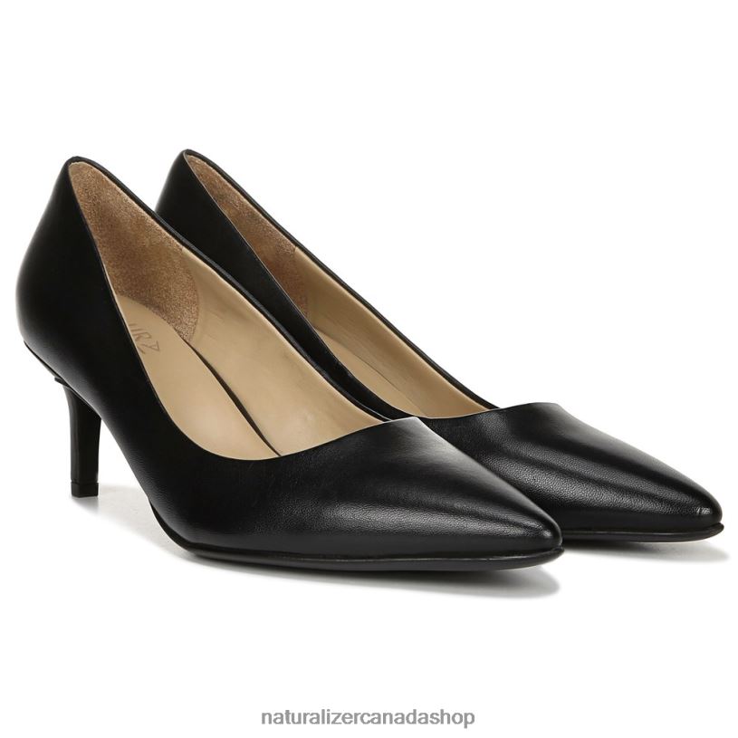 Pumps | CA Naturalizer Women Everly Pump Black Leather 8LFNB208