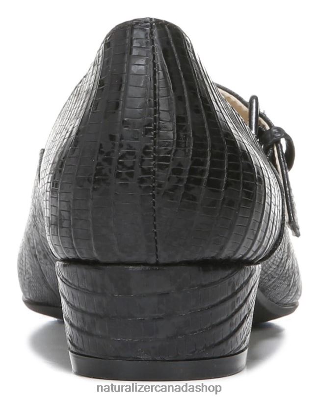 Pumps | CA Naturalizer Women Florencia Mary Jane Black Lizard Synthetic 8LFNB587