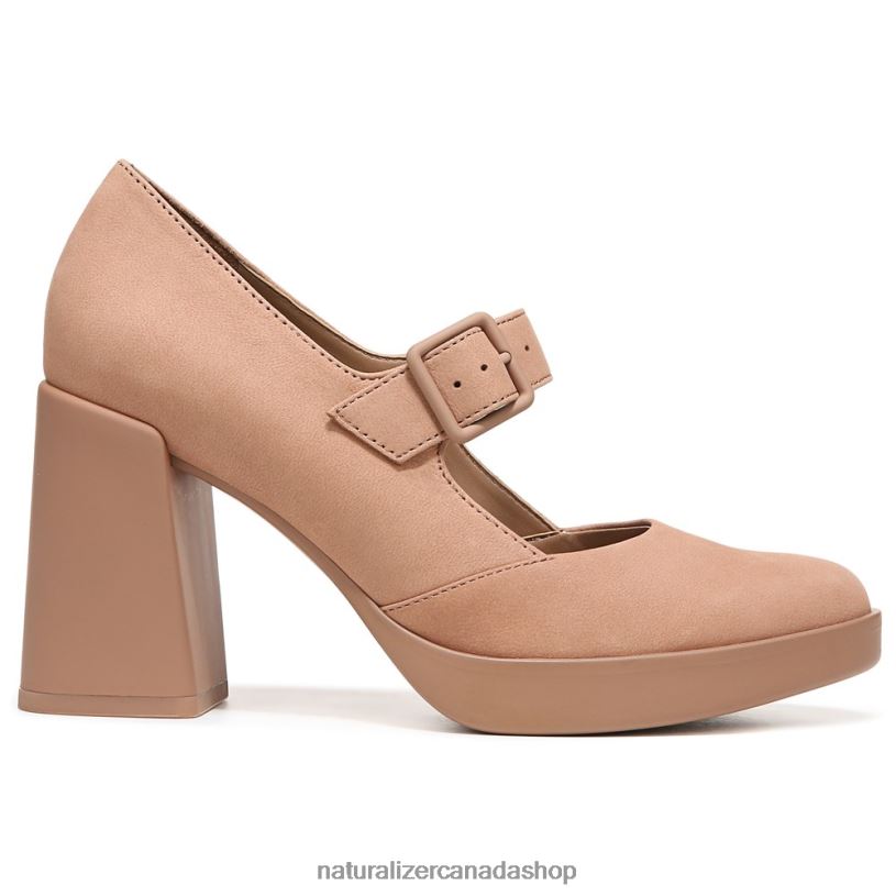 Pumps | CA Naturalizer Women Gen N Spark Mary Jane Pump Cookie Dough Leather 8LFNB262