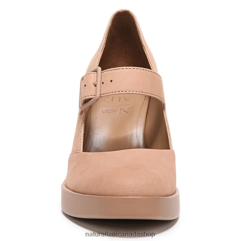 Pumps | CA Naturalizer Women Gen N Spark Mary Jane Pump Cookie Dough Leather 8LFNB262