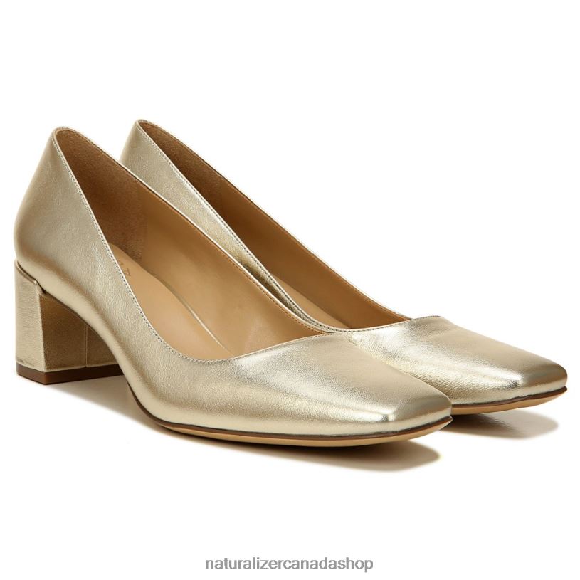 Pumps | CA Naturalizer Women Karina Pump Champagne Leather 8LFNB161