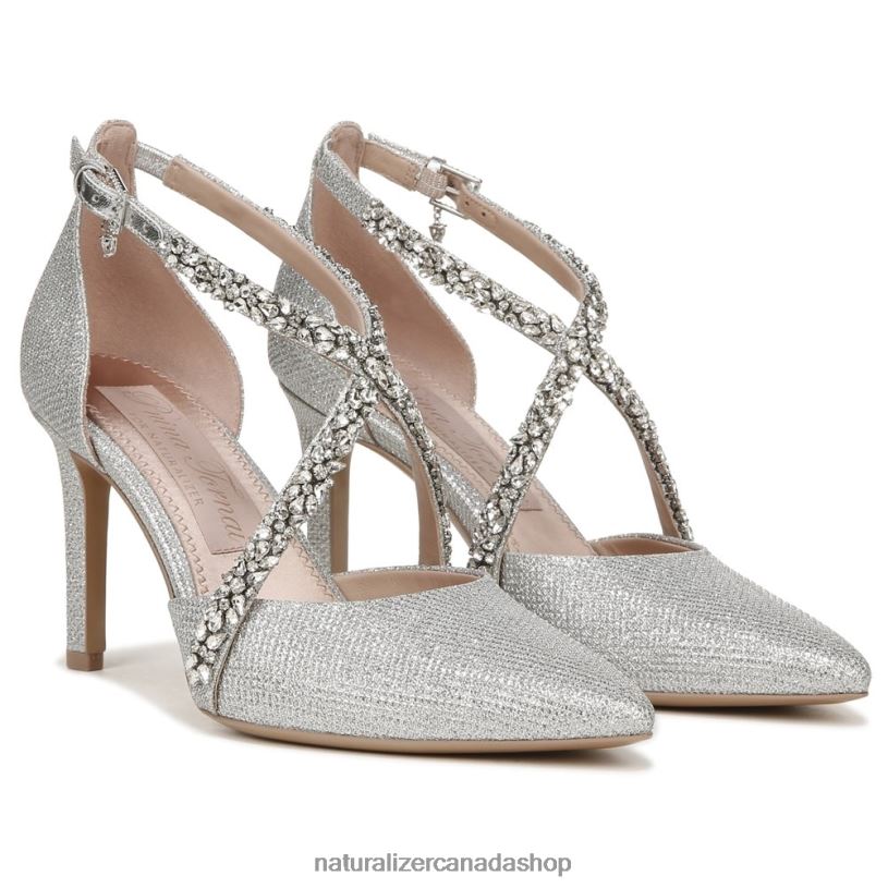 Pumps | CA Naturalizer Women Sevgi Pump Silver Fabric 8LFNB301