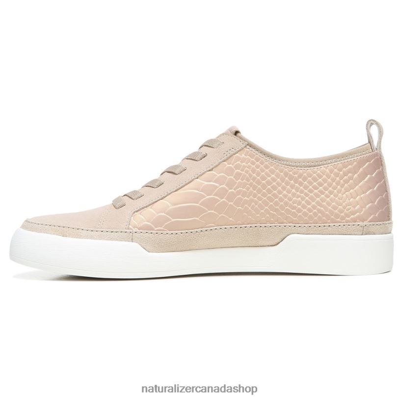 Sneakers | CA Naturalizer Women 27 Edit Valarie Sneaker Linen Tan Suede/Snake Leather 8LFNB275