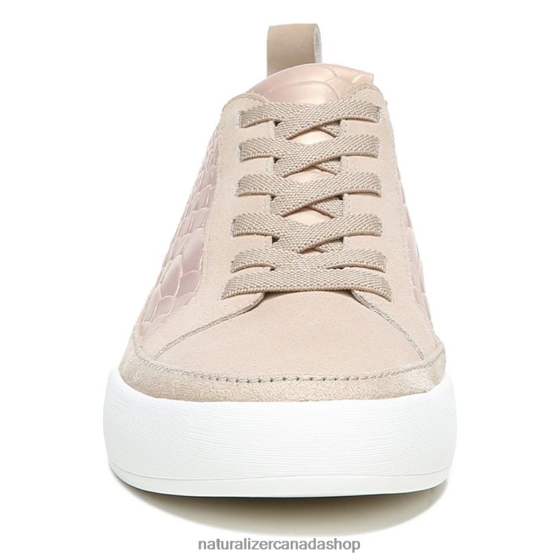 Sneakers | CA Naturalizer Women 27 Edit Valarie Sneaker Linen Tan Suede/Snake Leather 8LFNB275