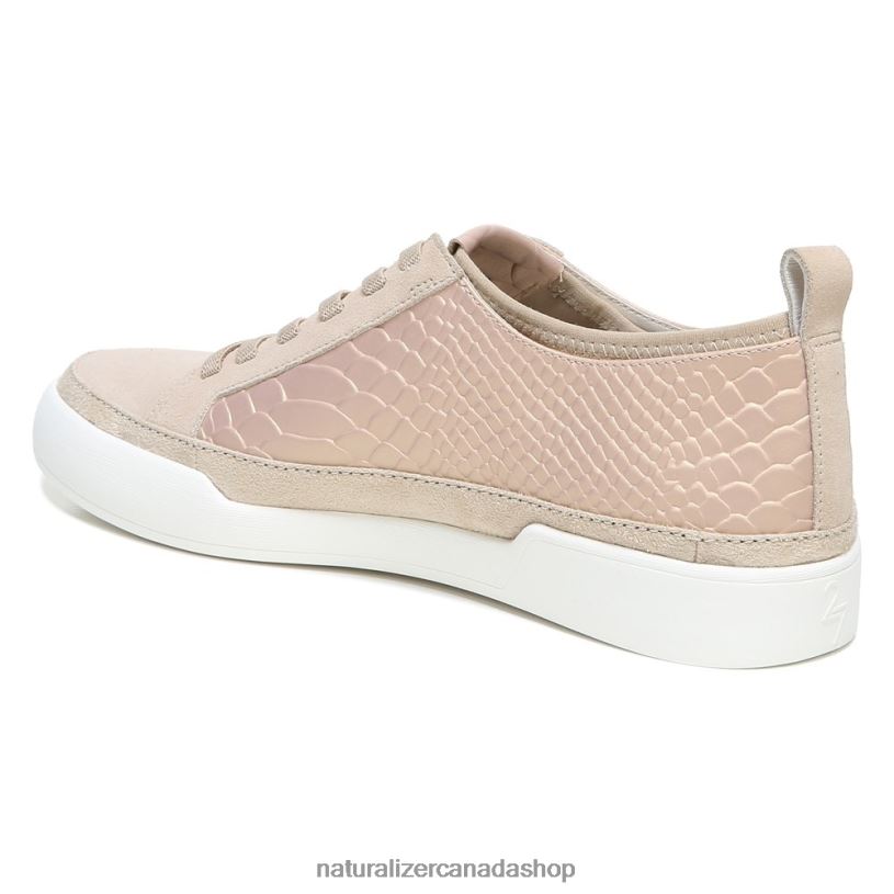 Sneakers | CA Naturalizer Women 27 Edit Valarie Sneaker Linen Tan Suede/Snake Leather 8LFNB275