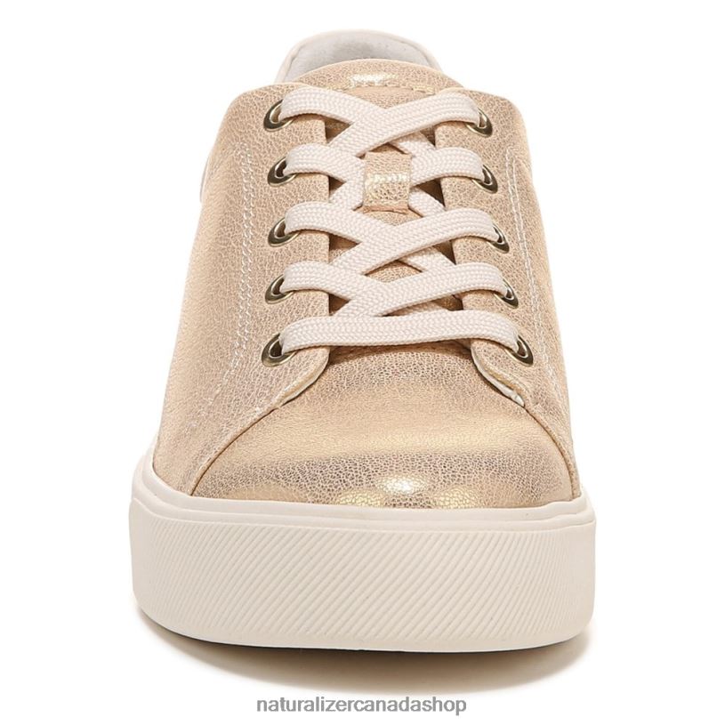Sneakers | CA Naturalizer Women Morrison 2.0 Lace Up Sneaker Gold Leather 8LFNB94