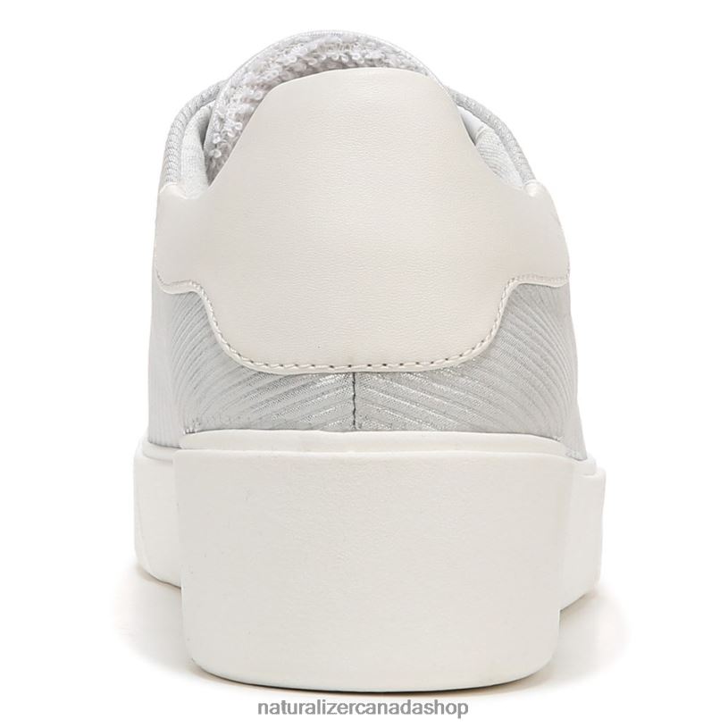 Sneakers | CA Naturalizer Women Morrison 2.0 Lace Up Sneaker Silver Leather 8LFNB93