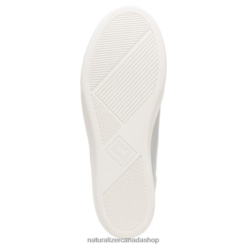 Sneakers | CA Naturalizer Women Morrison 2.0 Lace Up Sneaker Silver Leather 8LFNB93