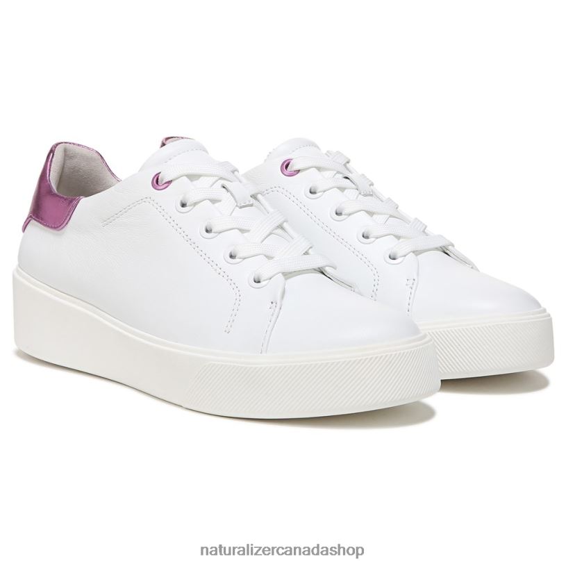 Sneakers | CA Naturalizer Women Morrison 2.0 Lace Up Sneaker White Leather 8LFNB95