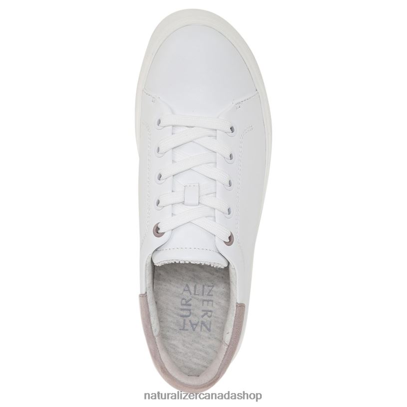 Sneakers | CA Naturalizer Women Morrison 2.0 Lace Up Sneaker White/Turtledove Leather 8LFNB91