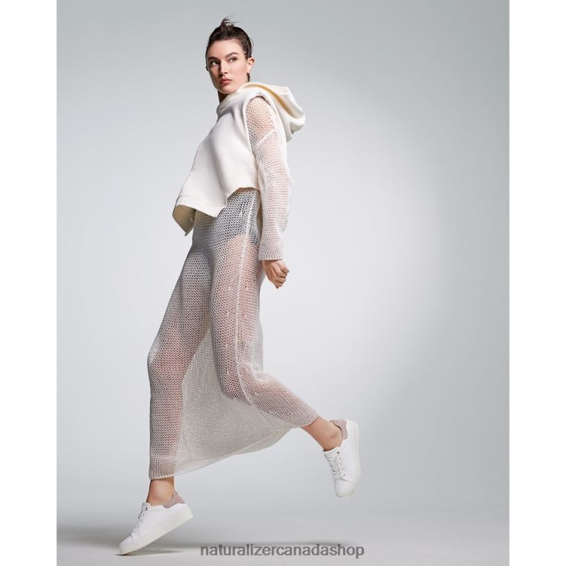 Sneakers | CA Naturalizer Women Morrison 2.0 Lace Up Sneaker White/Turtledove Leather 8LFNB91