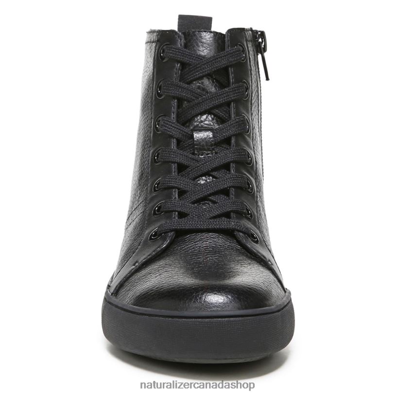 Sneakers | CA Naturalizer Women Morrison High Top Sneaker Black Leather 8LFNB287