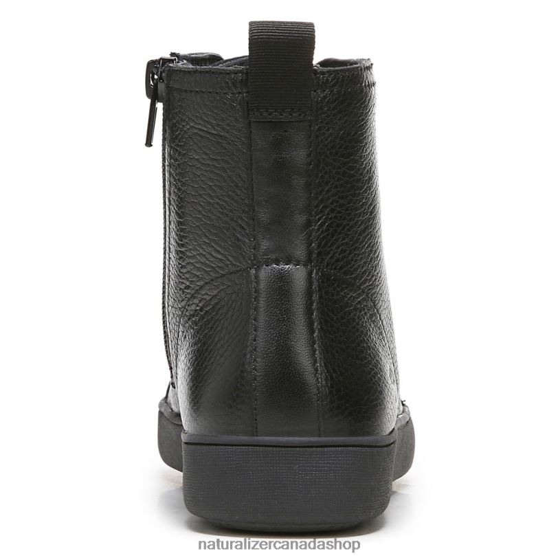 Sneakers | CA Naturalizer Women Morrison High Top Sneaker Black Leather 8LFNB287