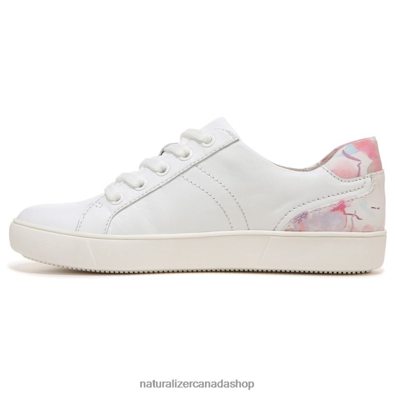 Sneakers | CA Naturalizer Women Morrison Sneaker White/Pink Floral Leather 8LFNB235