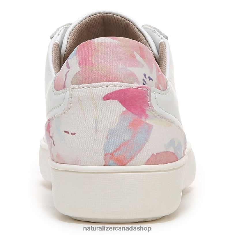 Sneakers | CA Naturalizer Women Morrison Sneaker White/Pink Floral Leather 8LFNB235
