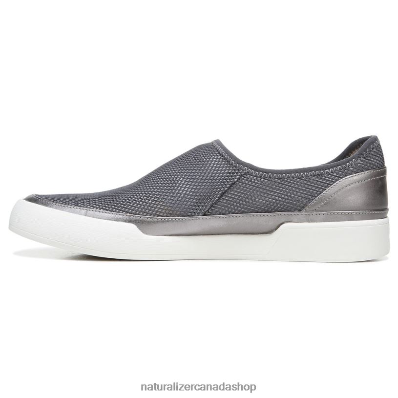 Sneakers | CA Naturalizer Women 27 Edit Valda Slip On Sneaker Silver/Pewter Mesh Leather 8LFNB281
