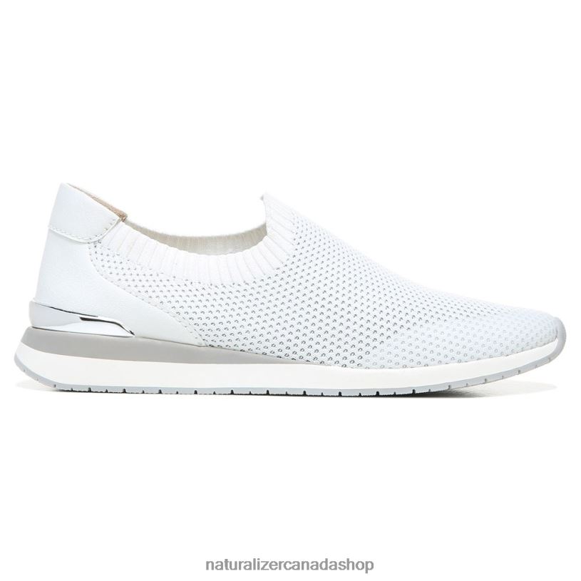 Sneakers | CA Naturalizer Women Lafayette Slip On Sneaker White Flyknit Fabric 8LFNB692