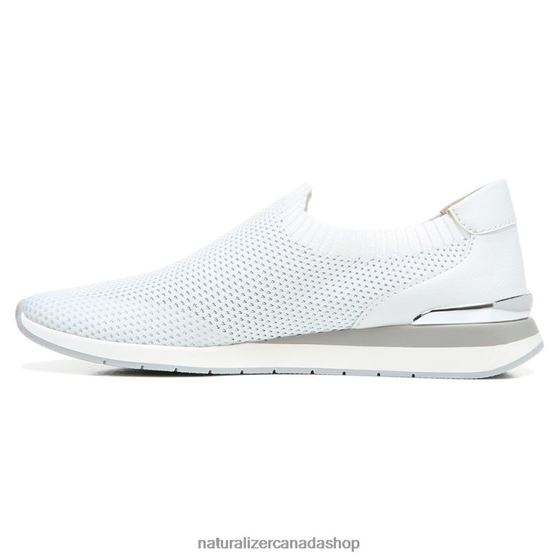 Sneakers | CA Naturalizer Women Lafayette Slip On Sneaker White Flyknit Fabric 8LFNB692