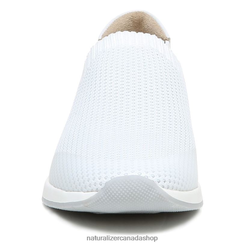 Sneakers | CA Naturalizer Women Lafayette Slip On Sneaker White Flyknit Fabric 8LFNB692