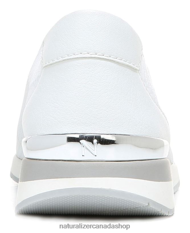 Sneakers | CA Naturalizer Women Lafayette Slip On Sneaker White Flyknit Fabric 8LFNB692