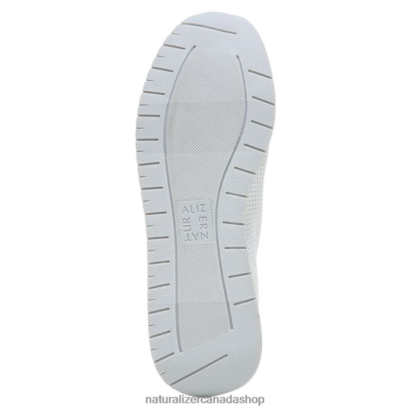 Sneakers | CA Naturalizer Women Lafayette Slip On Sneaker White Flyknit Fabric 8LFNB692