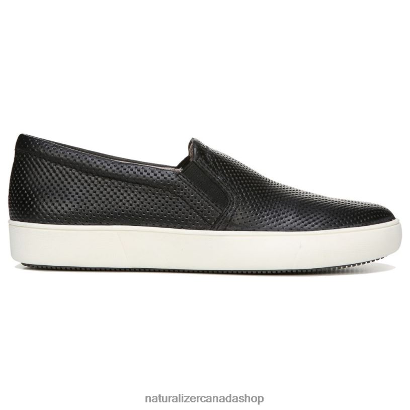 Sneakers | CA Naturalizer Women Marianne Slip On Sneaker Black Leather 8LFNB513