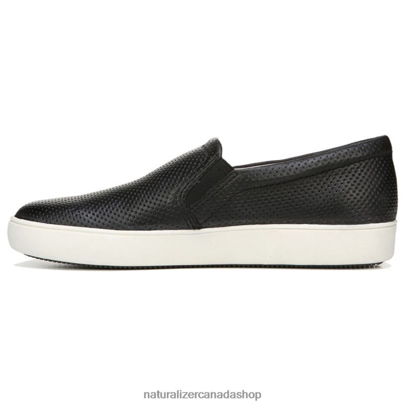 Sneakers | CA Naturalizer Women Marianne Slip On Sneaker Black Leather 8LFNB513