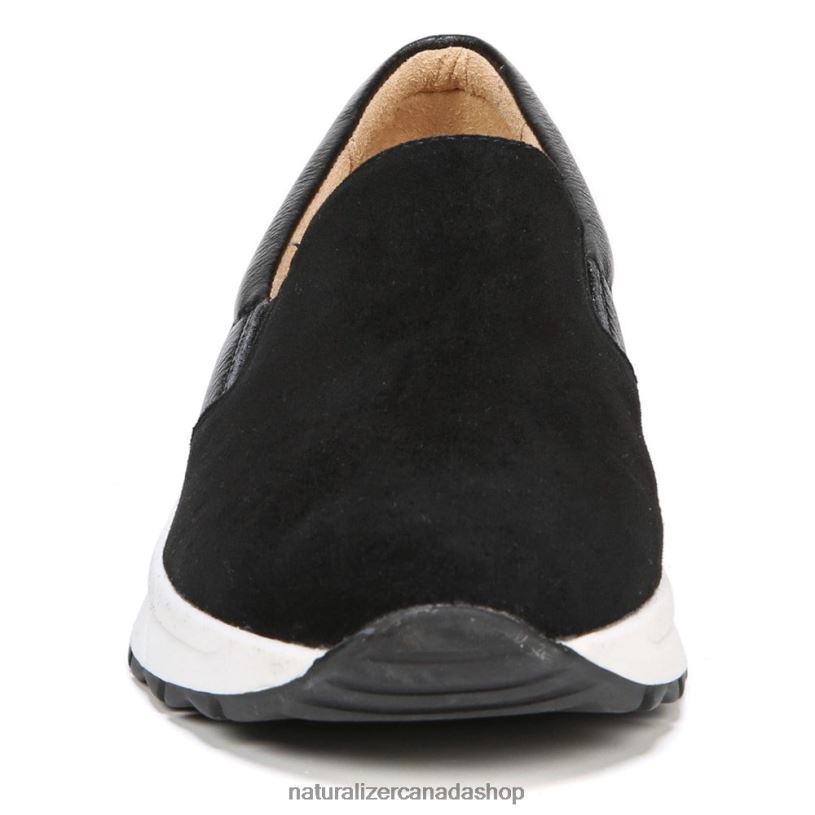 Sneakers | CA Naturalizer Women Selah Slip On Sneaker Black Suede/Leather 8LFNB350