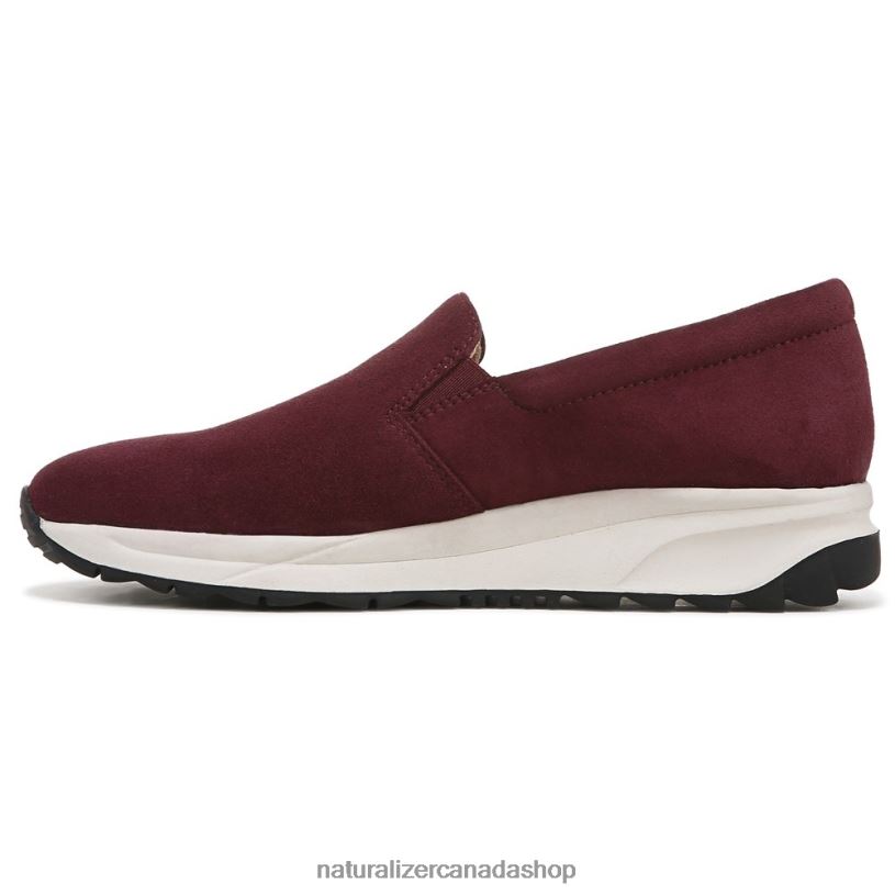 Sneakers | CA Naturalizer Women Selah Slip On Sneaker Cabernet Sauvignon Suede 8LFNB352