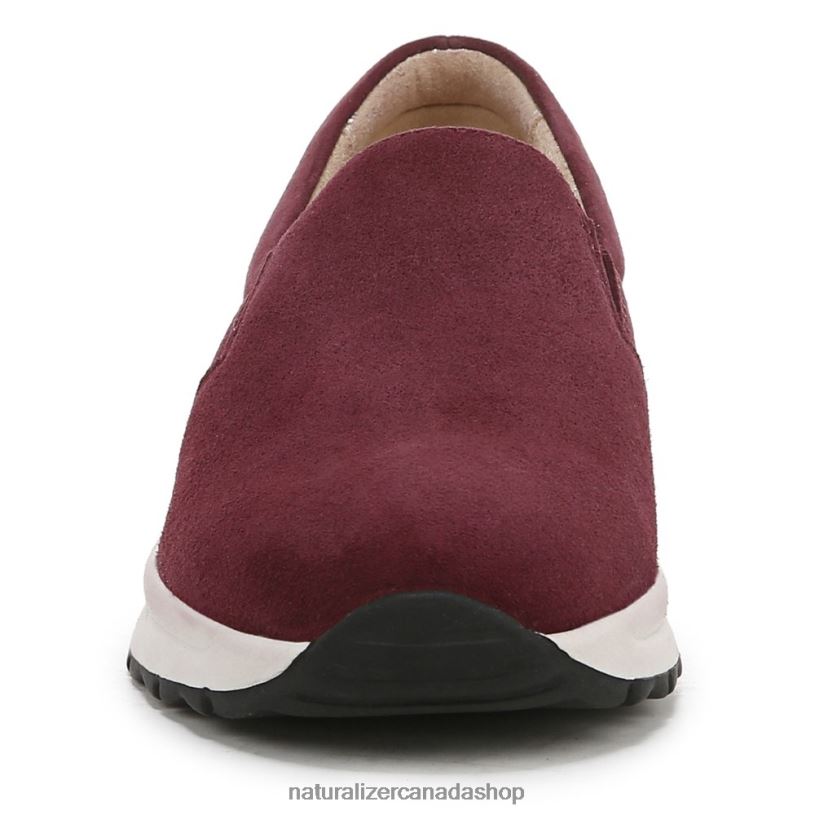 Sneakers | CA Naturalizer Women Selah Slip On Sneaker Cabernet Sauvignon Suede 8LFNB352