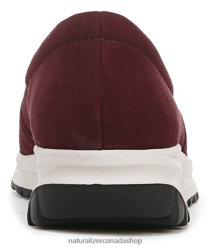 Sneakers | CA Naturalizer Women Selah Slip On Sneaker Cabernet Sauvignon Suede 8LFNB352