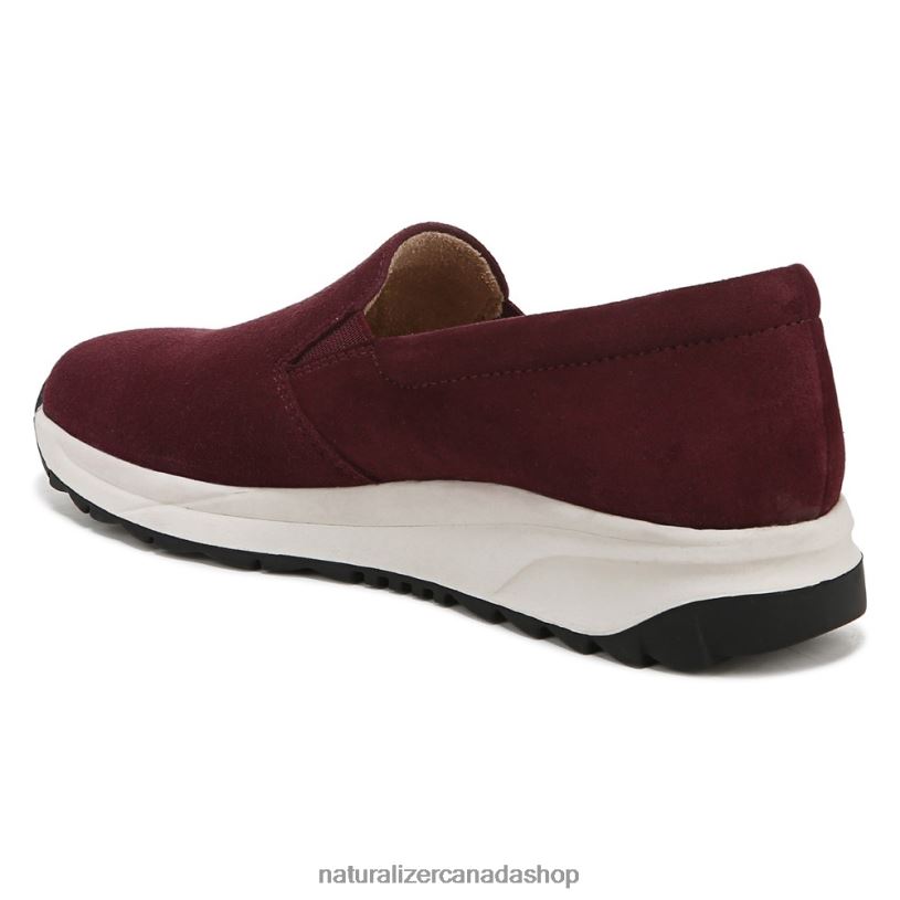 Sneakers | CA Naturalizer Women Selah Slip On Sneaker Cabernet Sauvignon Suede 8LFNB352