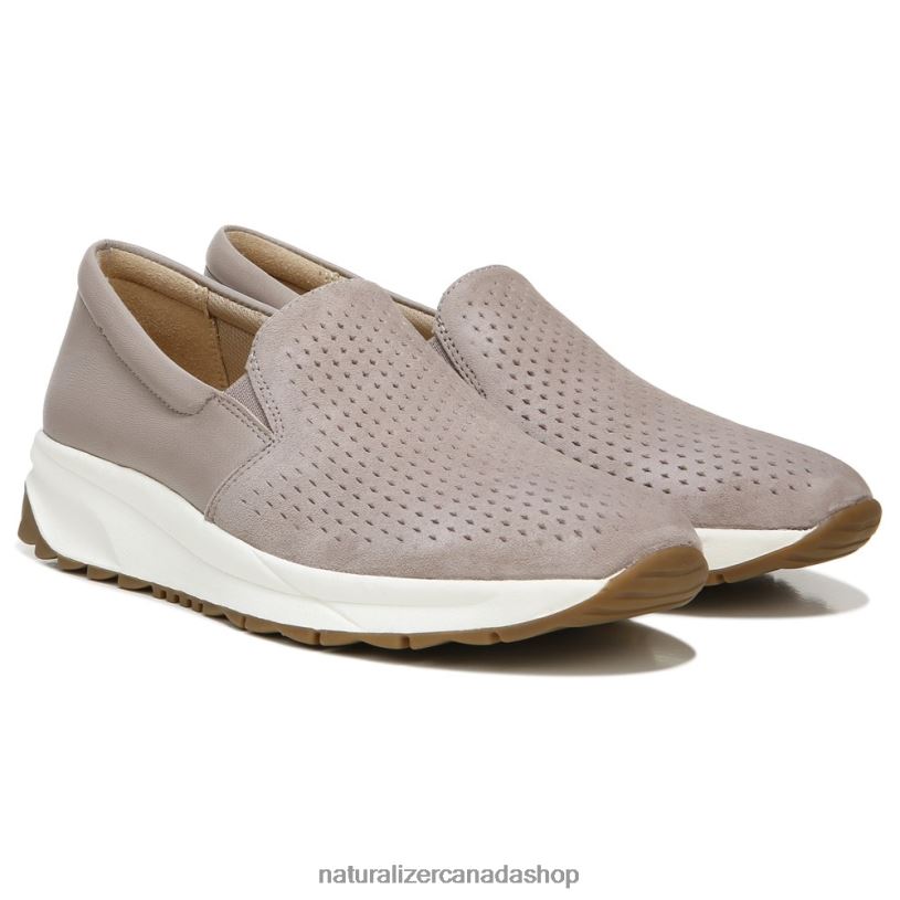 Sneakers | CA Naturalizer Women Selah Slip On Sneaker Turtle Dove Suede/Leather 8LFNB351